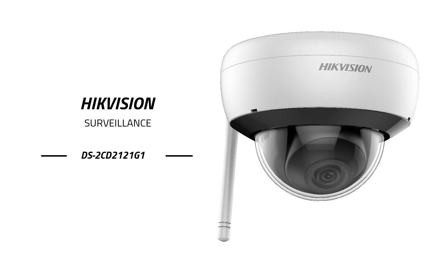 Hikvision DS-2CD2121G1 2mp Wif ,Mikrofon Network Dome Ip Kamera