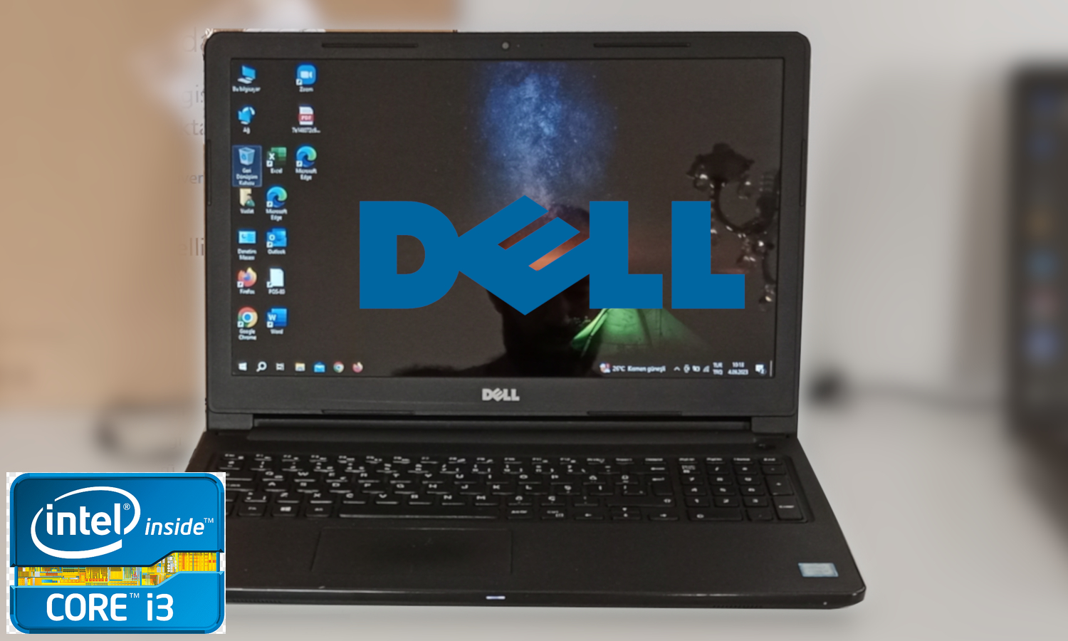 Dell Inspirion 15 Core I3 4gb DDR4 Laptop Bilgisayar